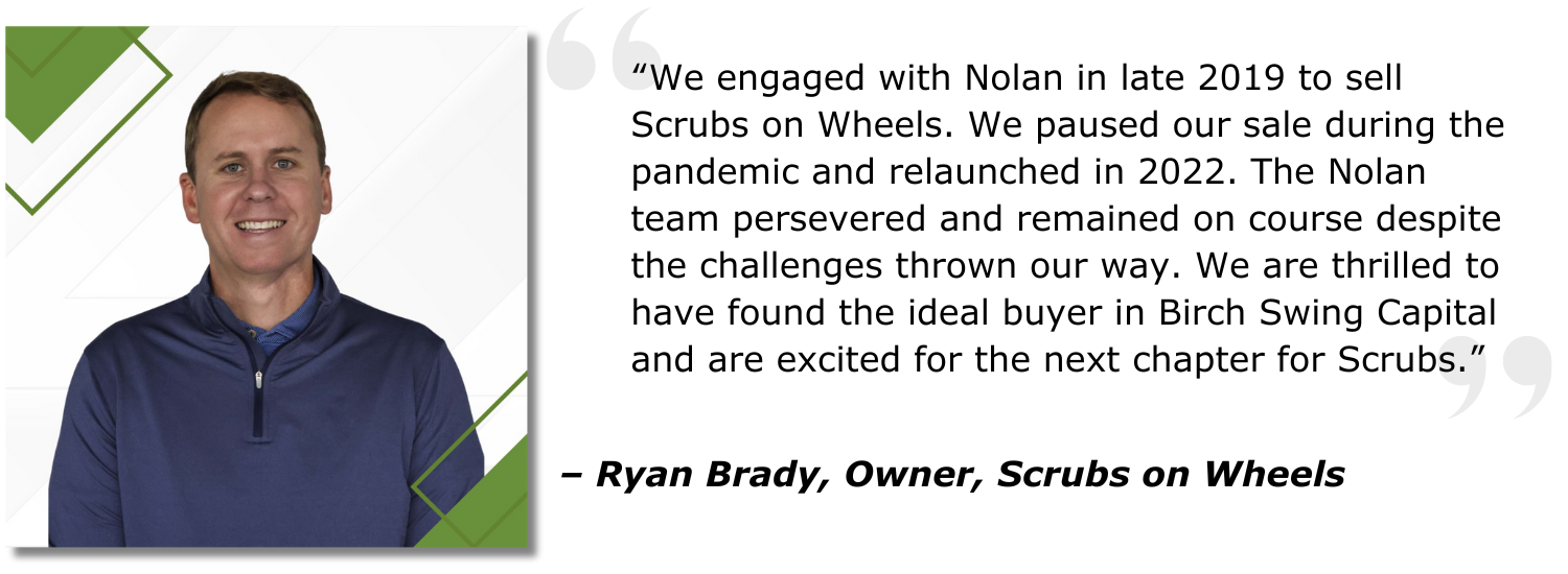 Ryan Brady, Scrubs on Wheels