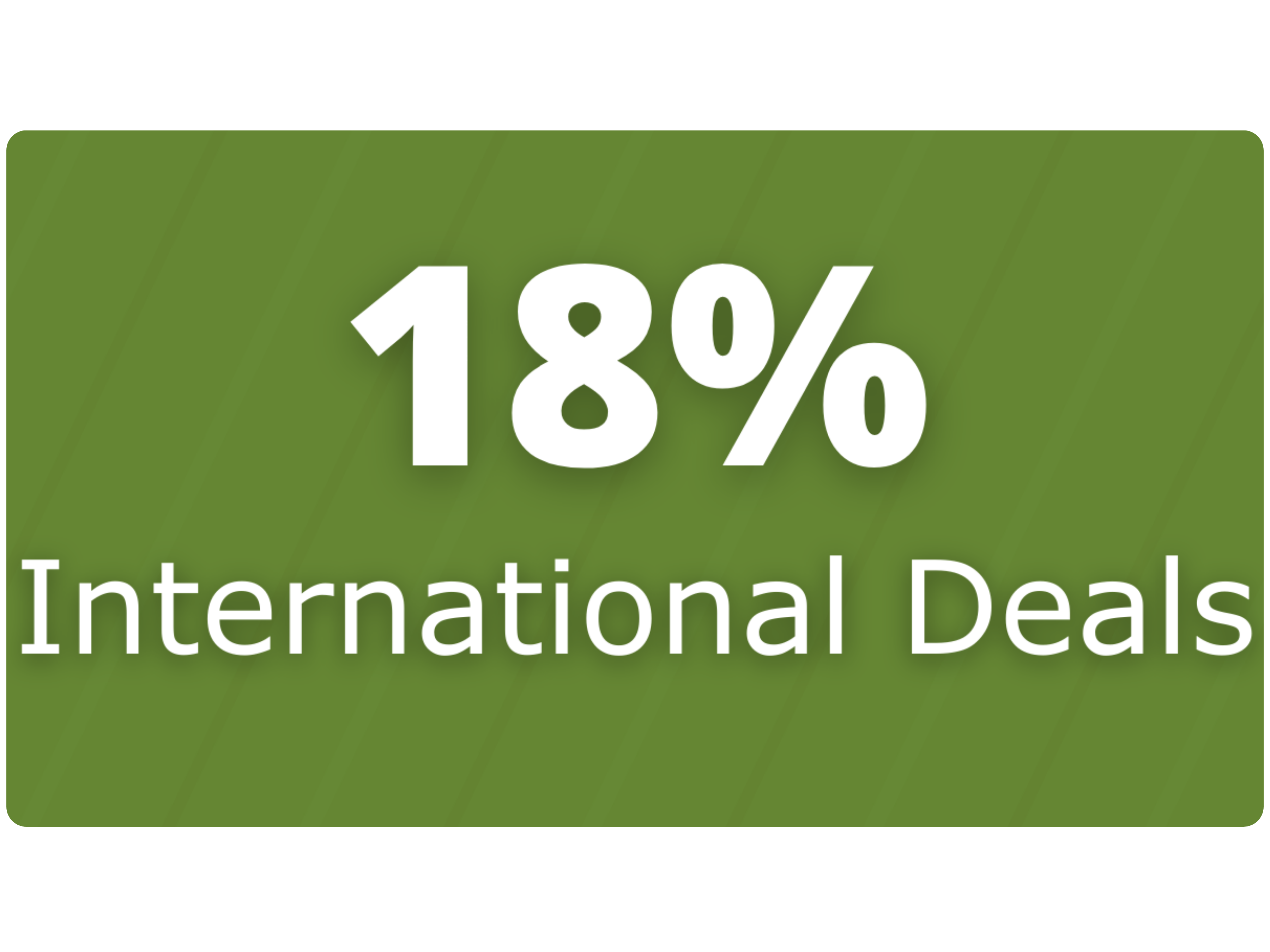 18% International Deals